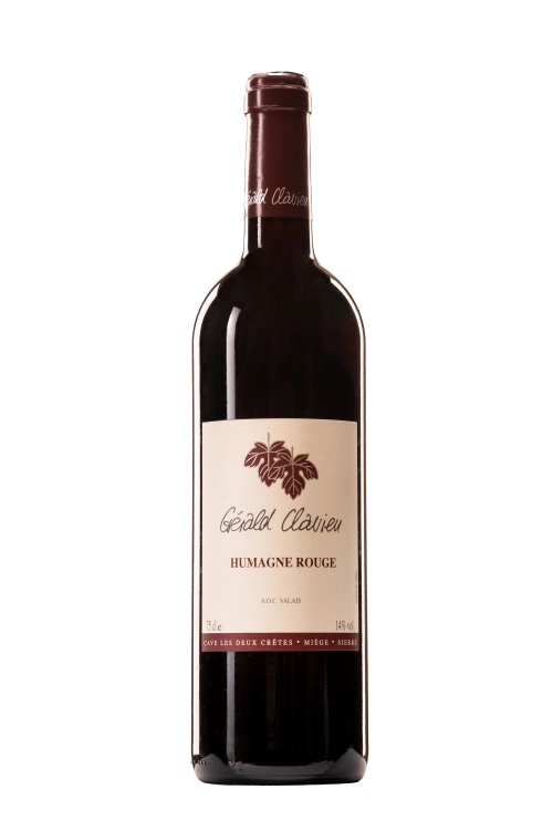Gerald Clavien Cave des Deux Cretes Humagne Rouge 2018